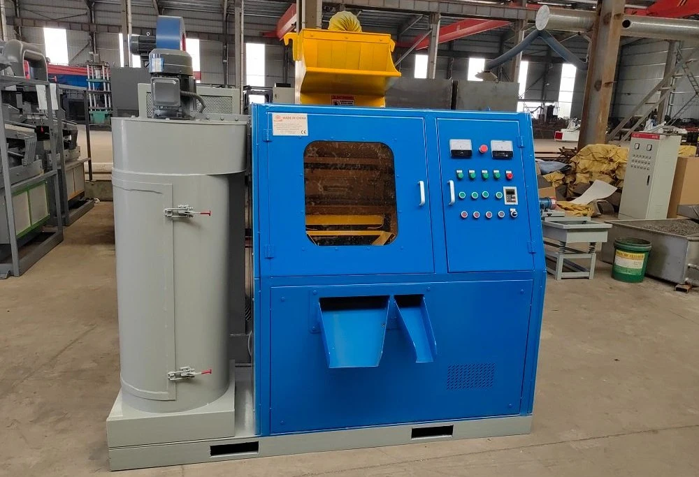 Small Cable Copper Granulator 200kg/H Copper Wire Granulator Cable Recycling Machine Scrap Cable Wire Separate Machine